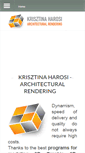 Mobile Screenshot of krisztinaharosi.it